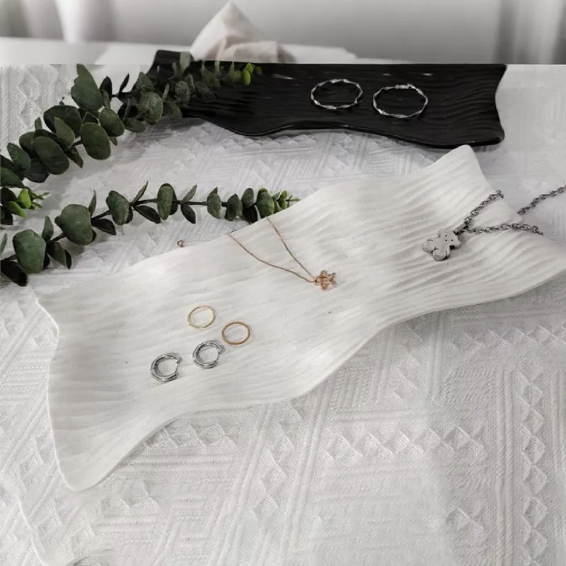 Ceramic Luxury Vintage Jewelry Tray