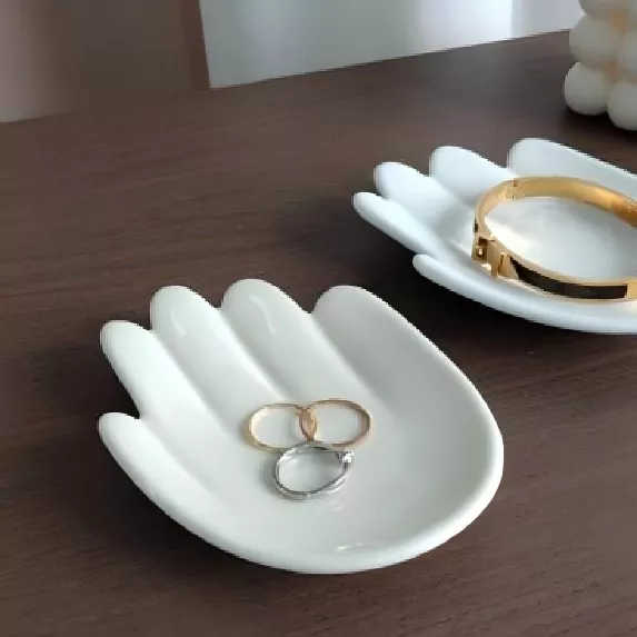 Ceramic Special-Shaped Jewelry Tray
