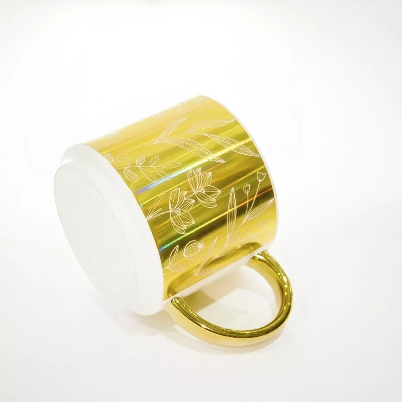 Electroplating Decal Ceramic Mug