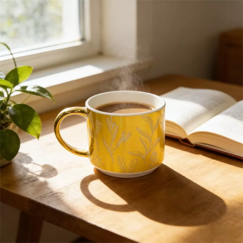 Electroplating Decal Ceramic Mug