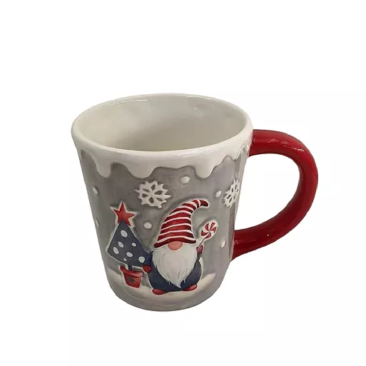 Funny Christmas Elf Ceramic Mug