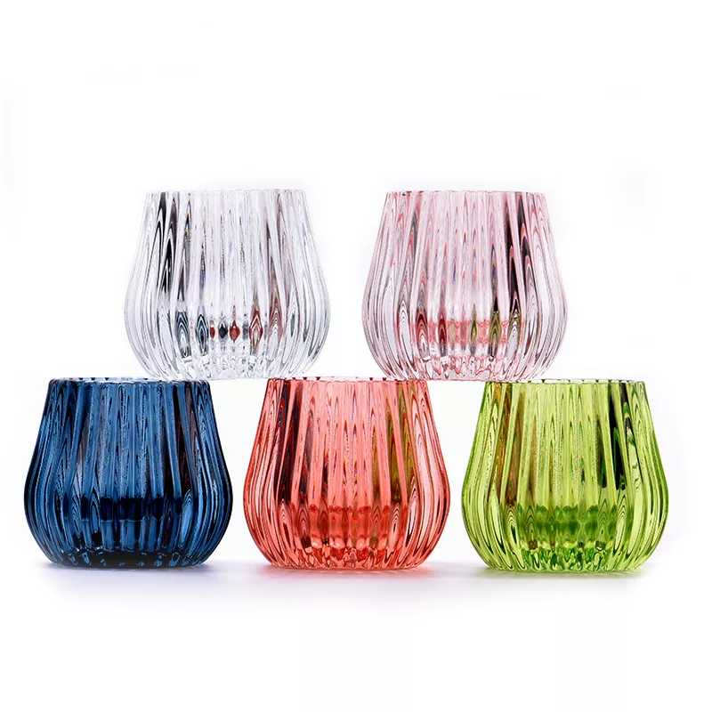 Glass Candle Holder