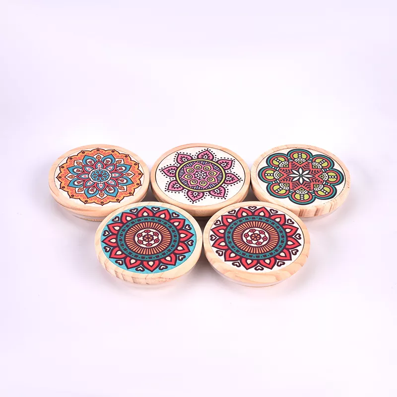 Personalized Pattern Printing Wooden Lid Personalized Pattern Printing Wooden Lid