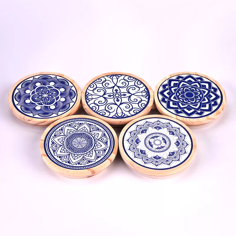 Personalized Pattern Printing Wooden Lid