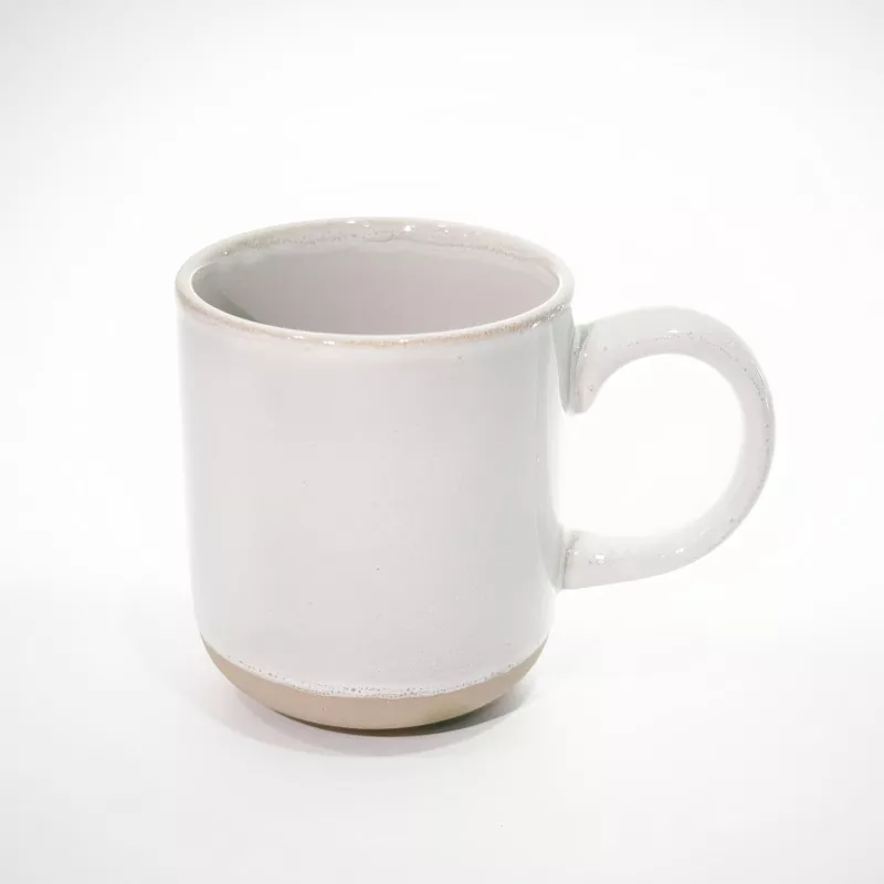 Simple Modern Ceramic Travel White Mug