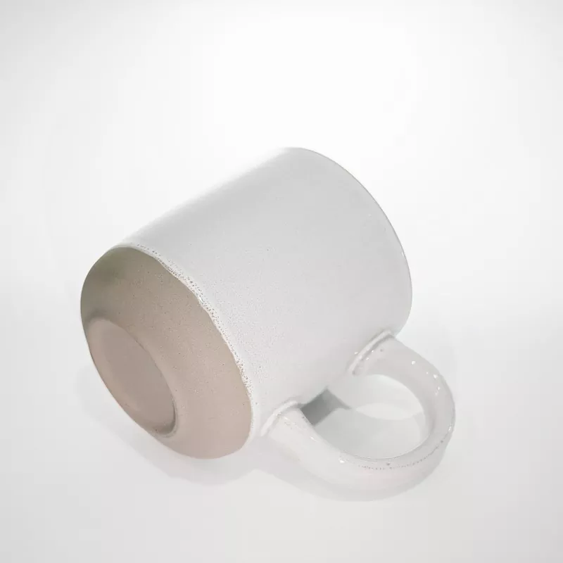Simple Modern Ceramic Travel White Mug