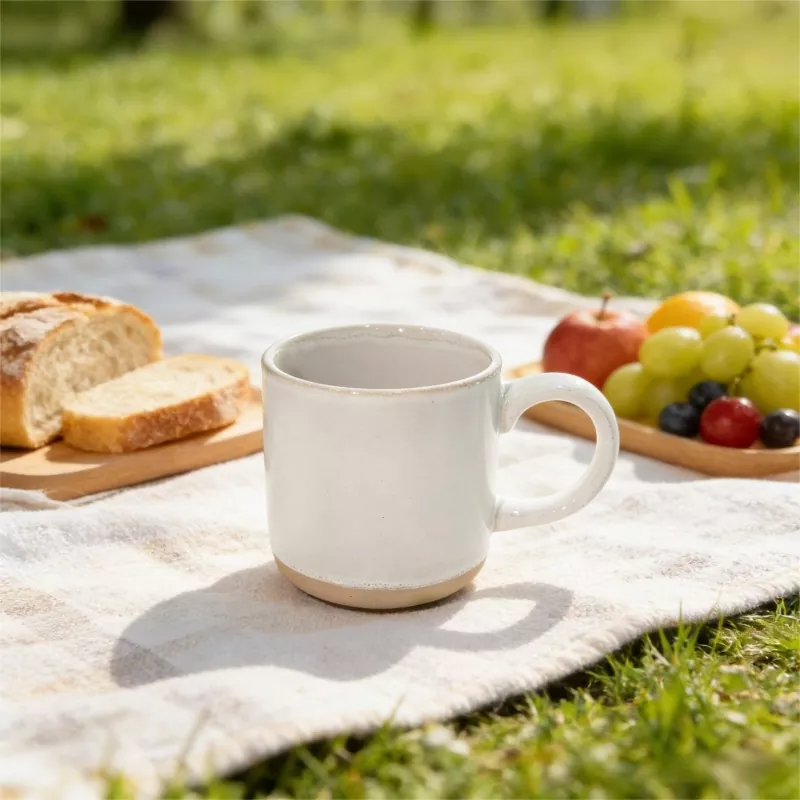 Simple Modern Ceramic Travel White Mug